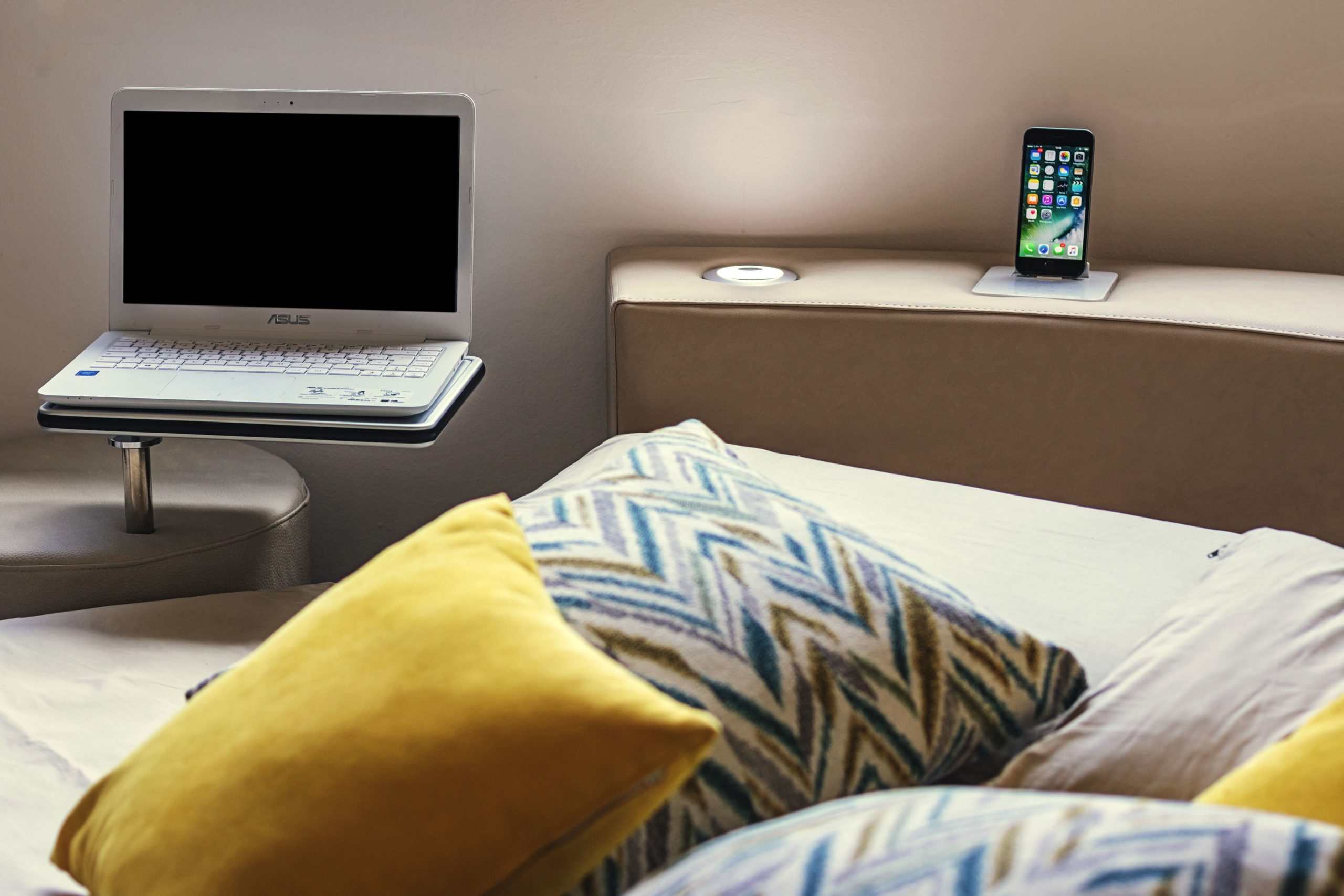 Letto matrimoniale tondo <strong>Modello Cristal Itech</strong> - immagine 8