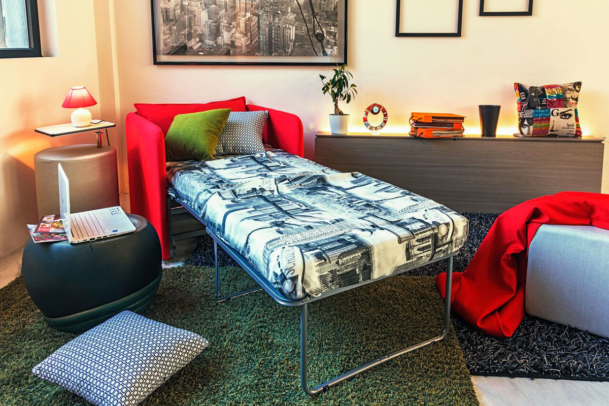 Poltrona letto singolo<br /><br /><strong> Modello Compact</strong> - immagine 7