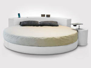 Letto matrimoniale tondo <strong>Modello Cristal Itech</strong>