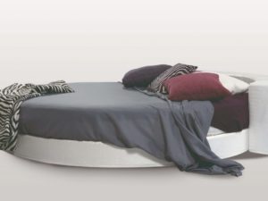 Letto matrimoniale tondo <strong> Modello Cristal Classic</strong>
