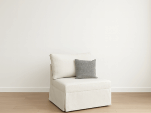 Poltrona letto Mini chiusa in ambiente domestico – Ponti Divani